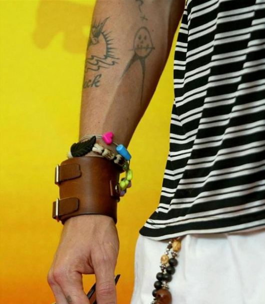 Johnny Depp Tattoo Bedeutung