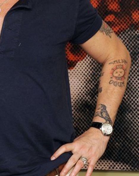 Johnny depp tattoo meaning