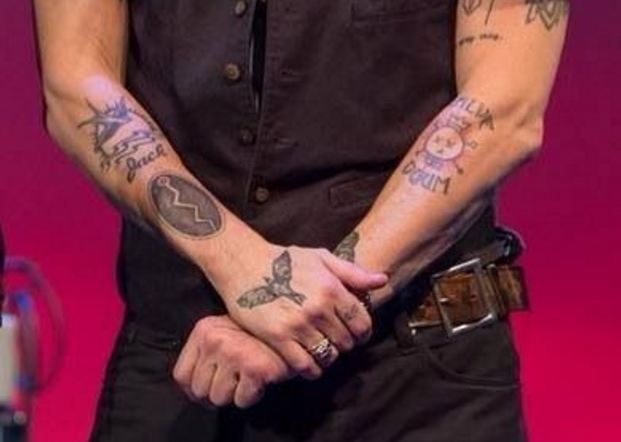 Johnny depp tattoo meaning