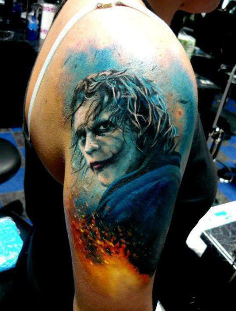 Joker Half Sleeve Tattoos