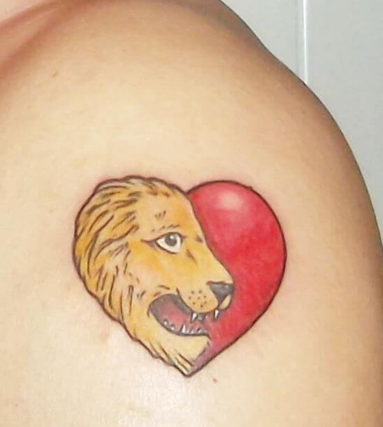 Lion Heart Tattoos 1