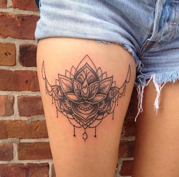 Mandala Tattoos For Girls