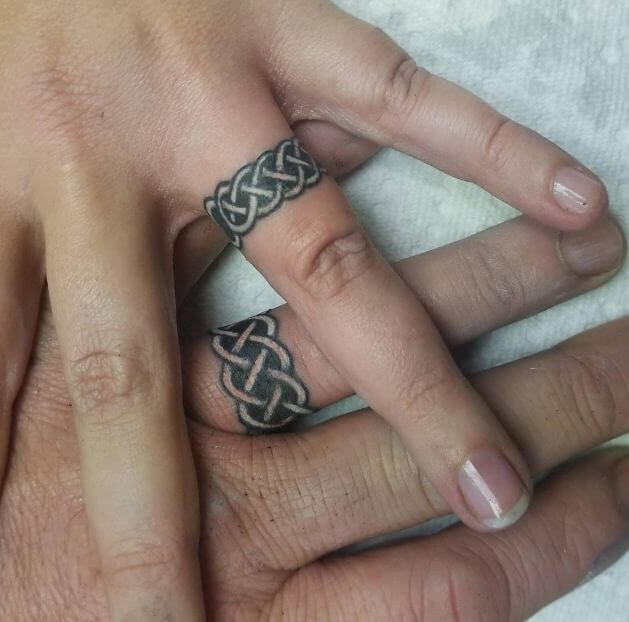 Matching Ring Tattoos