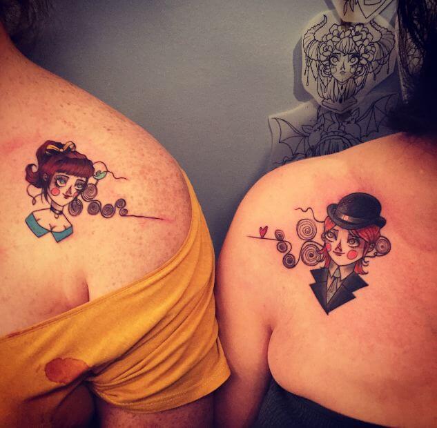 Matching Tattoos For Girls