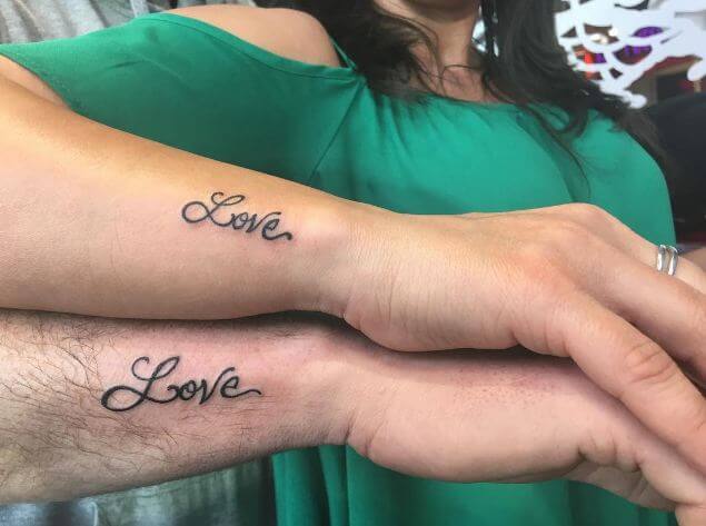Matching Tattoos For Him And Her