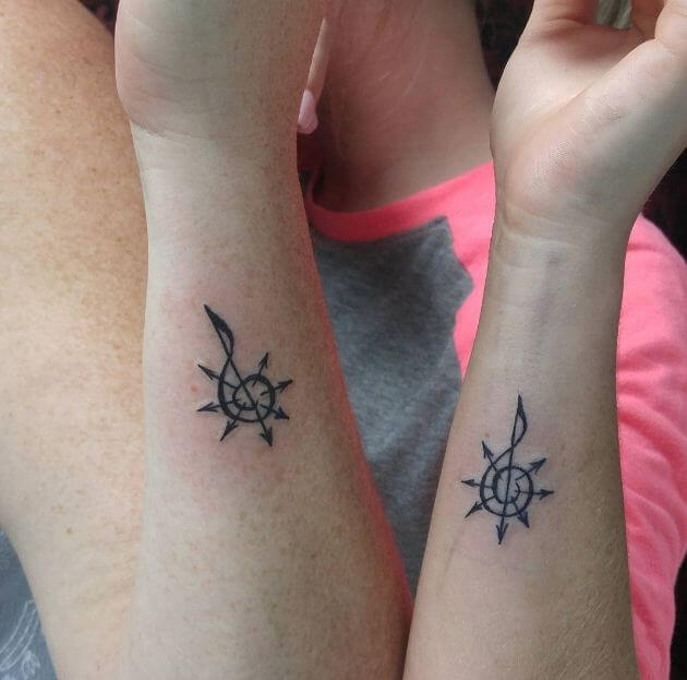 Matching Twin Tattoos