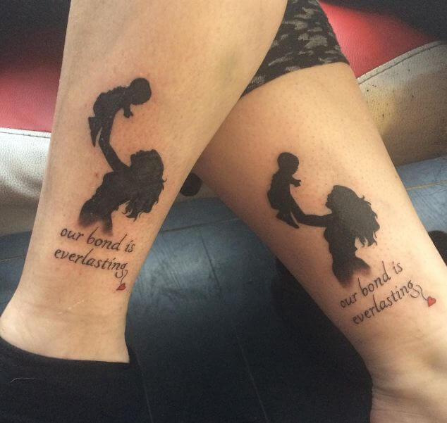Mother And Son Matching Tattoos