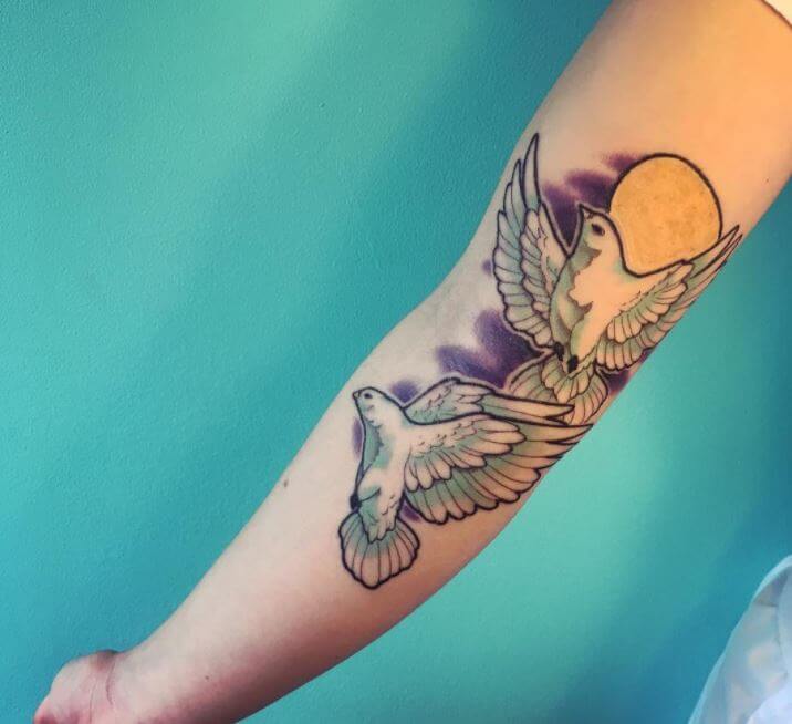 Mourning Dove Tattoo