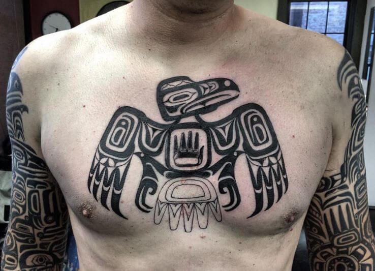 Native American Tribal Tattoo