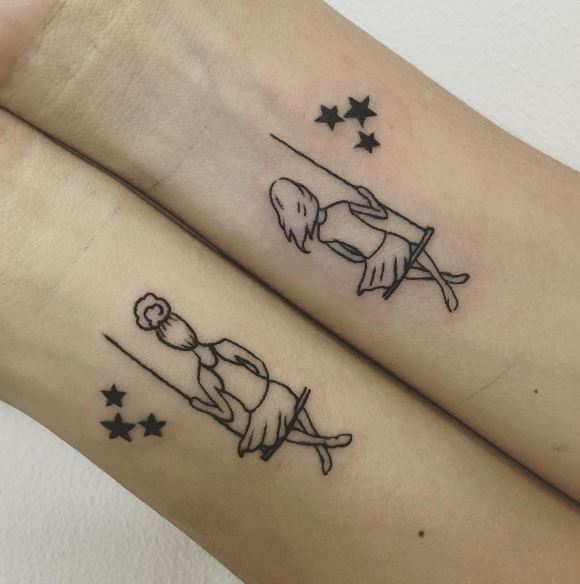 Sister Love Tattoos