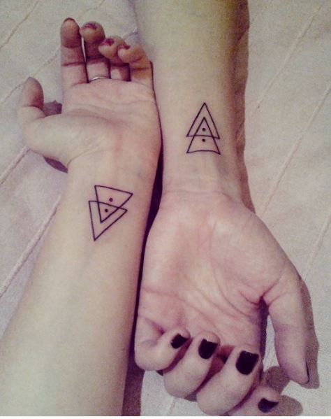 Sister Symbol Tattoos