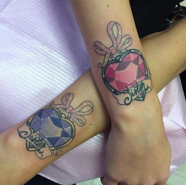 Sister Tattoos On Wrist