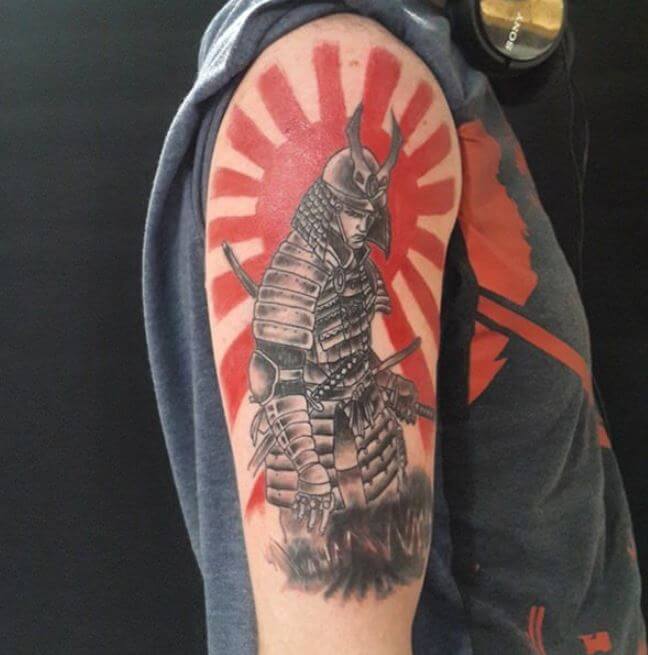 Traditional Samurai Tattoo