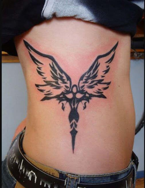 Tribal Angel Tattoos