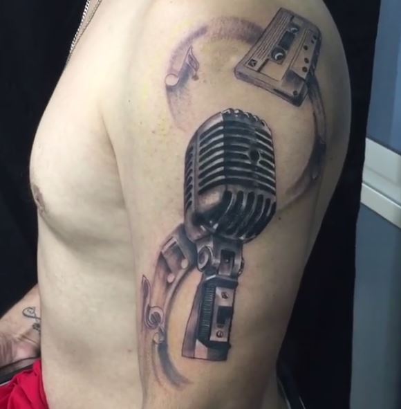 Music Tattoo On Arm 12