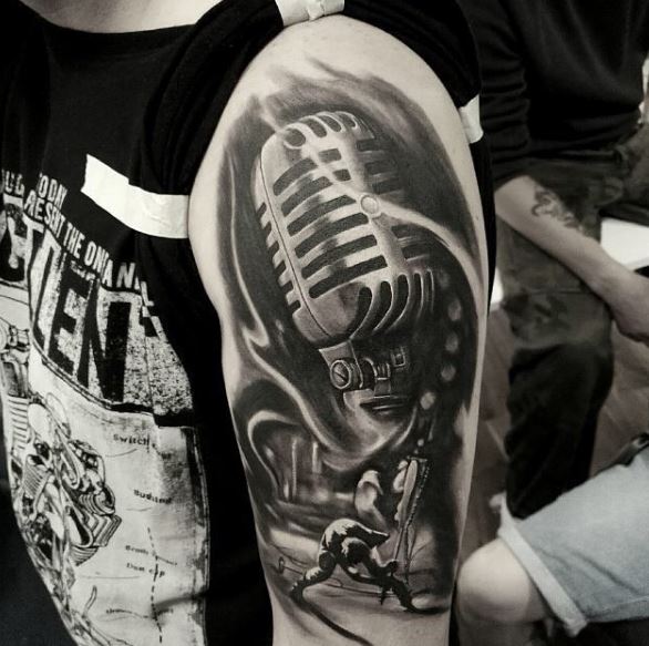 Music Tattoo On Arm 13