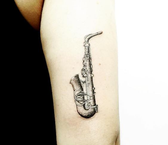 Music Tattoo On Arm 19