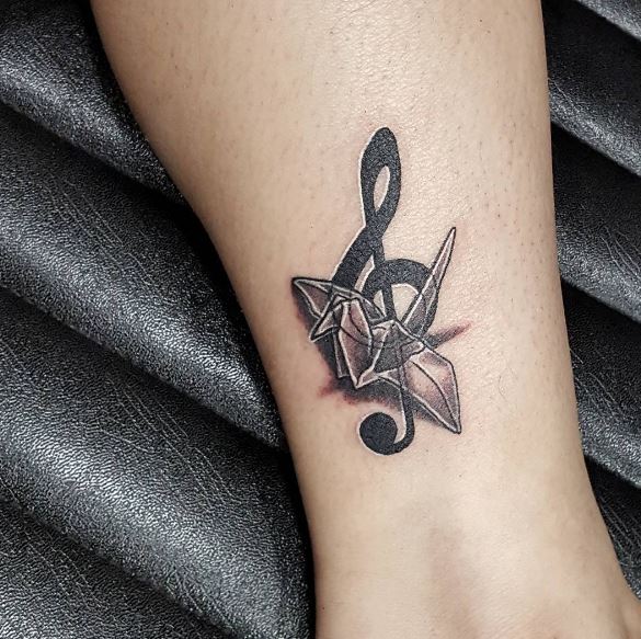 Music Tattoo On Arm 23