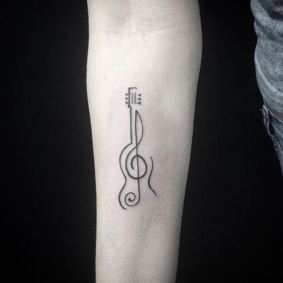 Music Tattoo On Arm 30