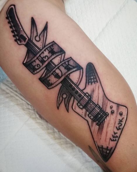 Music Tattoo On Arm 43