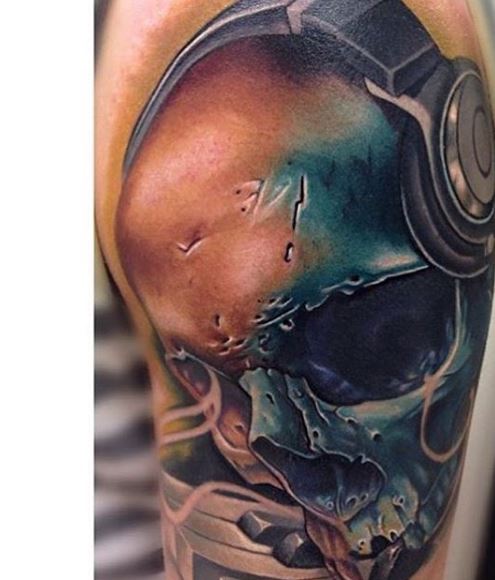Music Tattoo On Arm