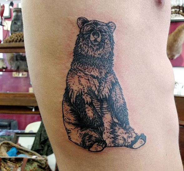 Bear Wildlife Tattoos