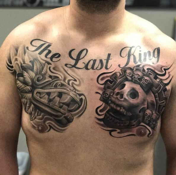 Chest Names Tattoos