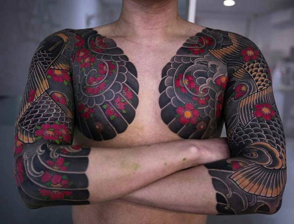 Chest Sleeve Tattoos