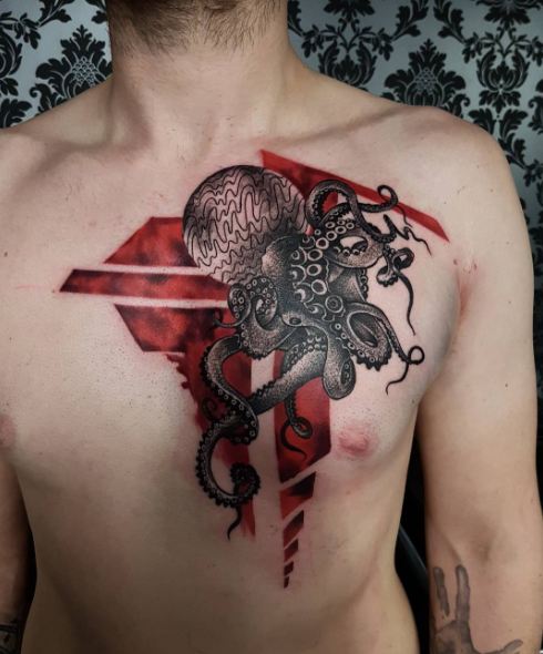 Chest Tattoos Gallery