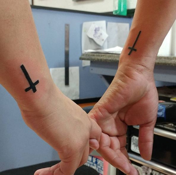 Cross Tattoos On Wrist