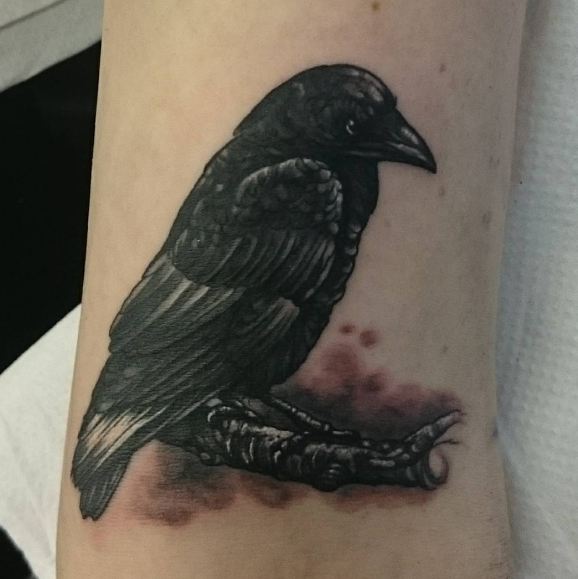 Crow Wildlife Tattoos