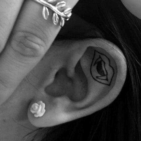 Devil Ear Tattoos.