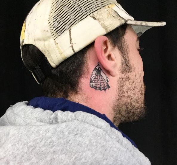 Ear Tattoos For Men