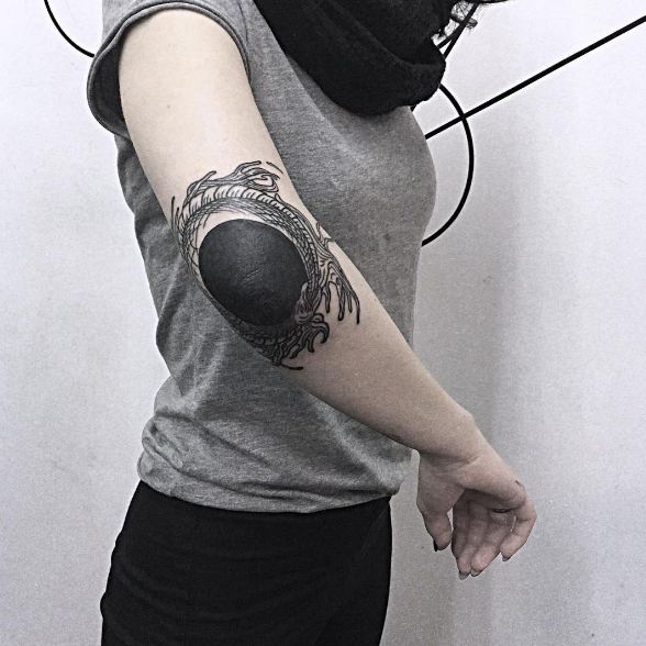 Elbow Tattoos For Women