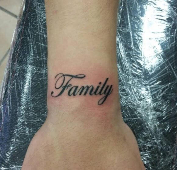 Family Tattoos On Wrist
