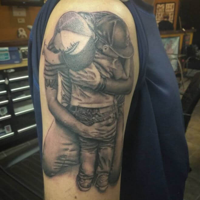 Father And Son Tattoos Ideas