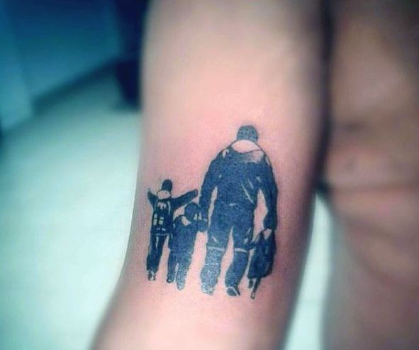 150+ Cool Father Son Tattoos Ideas (2023) Symbols, Quotes & Baby Designs  for Dads