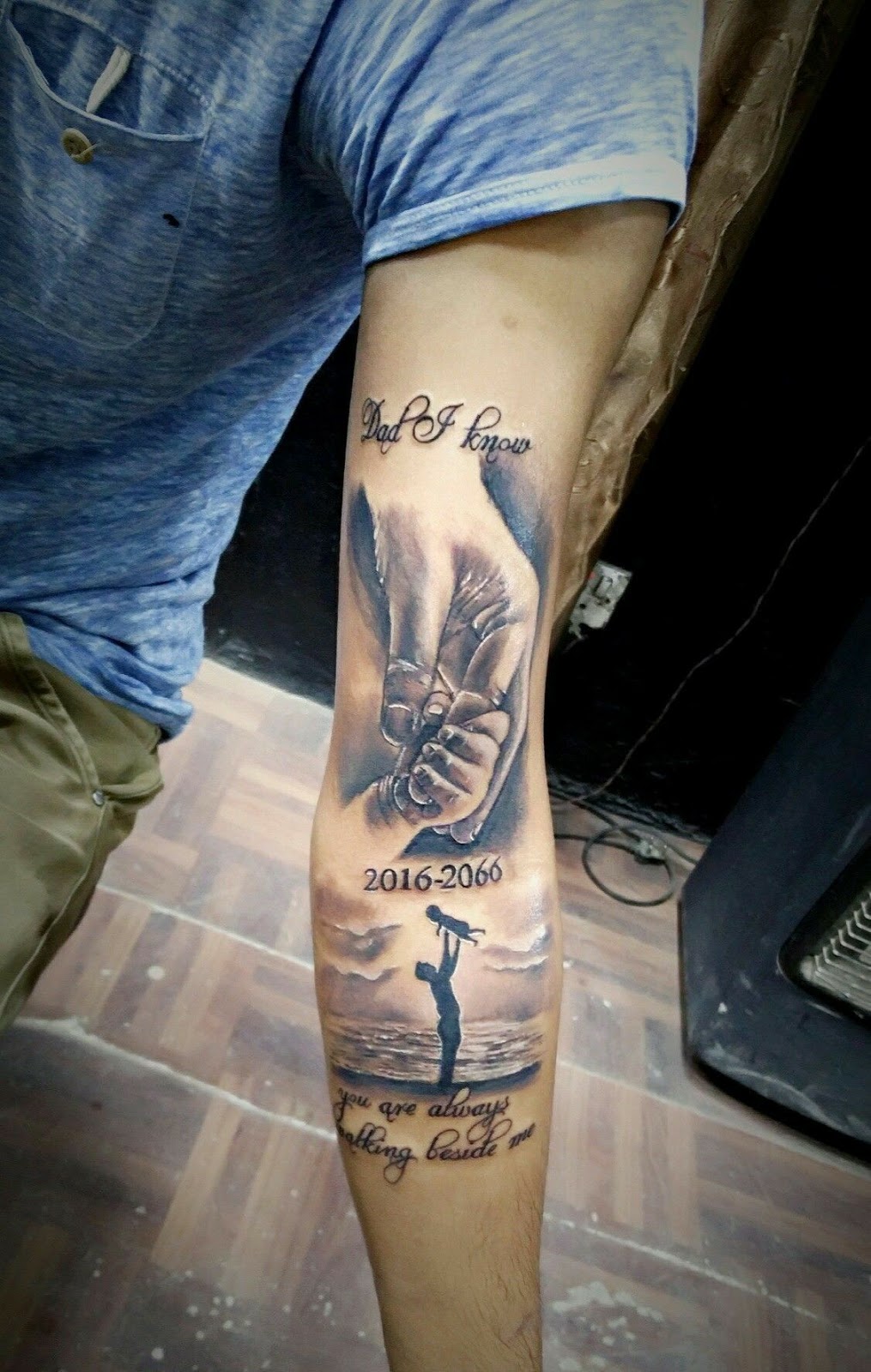 Father To Son Tattoos (11)