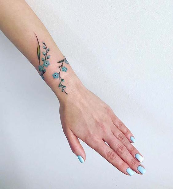 Female Wrist Tattoo Ideas Small Designs (104)