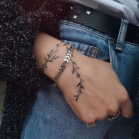 Female Wrist Tattoo Ideas Small Designs (117)