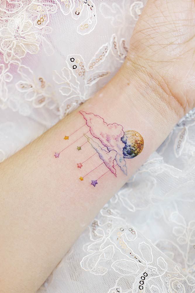Female Wrist Tattoo Ideas Small Designs (75)