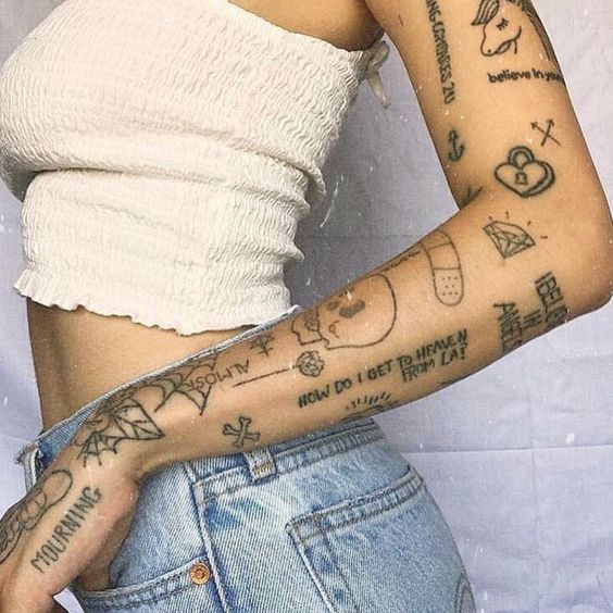 Female Wrist Tattoo Ideas Small Designs (79)