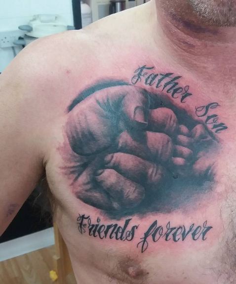 Friend Forever Father Son Tattoos