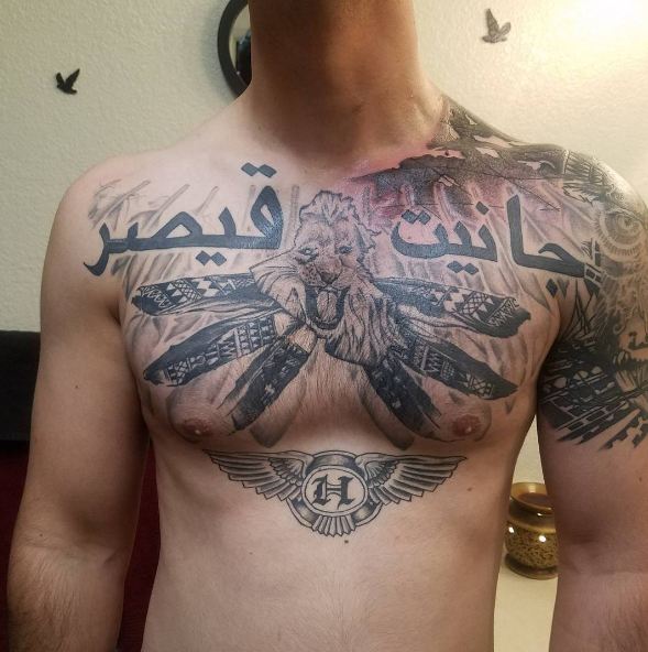 Full Chest Tattoos