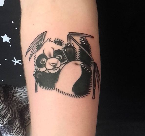 Little Panda Wildlife Tattoos