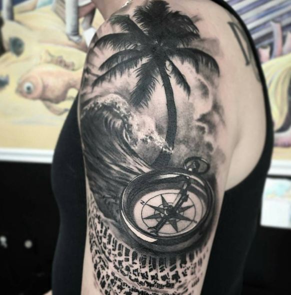 Nautical Compass Tattoos
