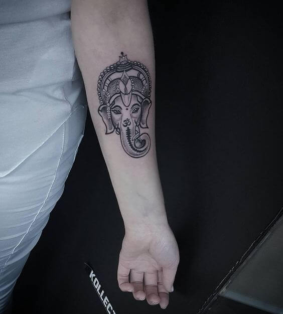 Nice Ganesha Tattoos Designs