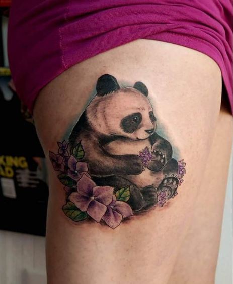 Panda Wildlife Tattoos