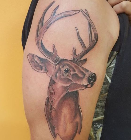 Red Deer Wildlife Tattoos