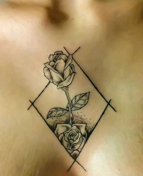 50 Striking Chest Tattoo Designs for Women  POPxo